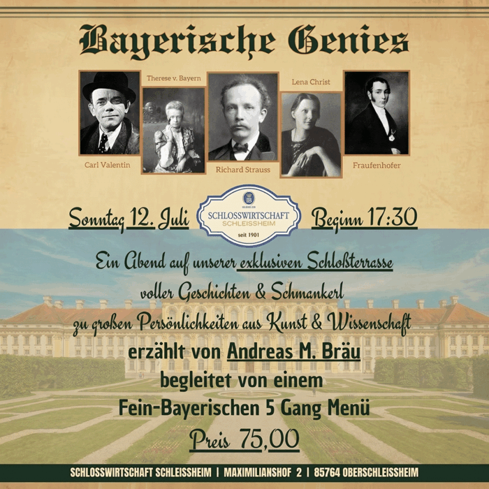 Bayerische Genies – am 12.07.