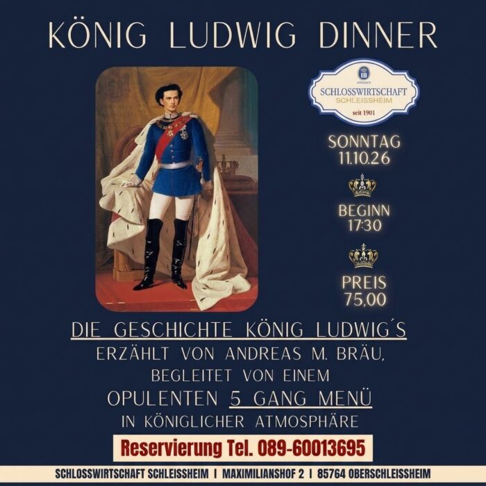 König Ludwig Dinner – am 11.10