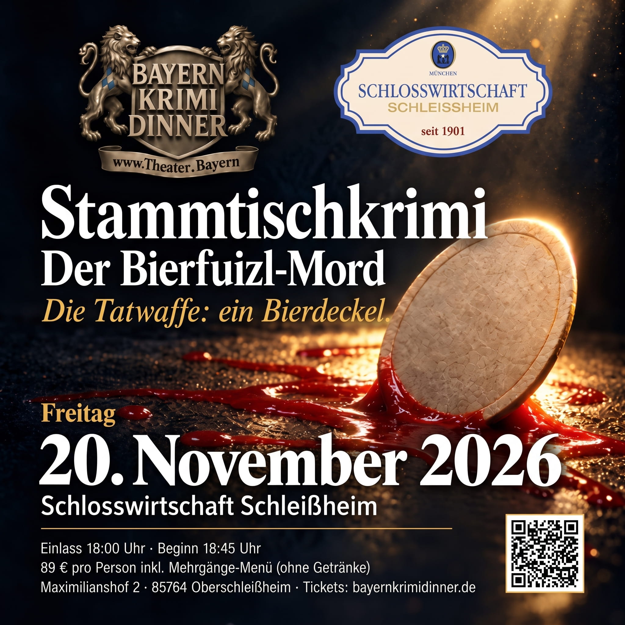 Stammtischkrimi „Der Bierfuizl-Mord“ – am 20.11.26